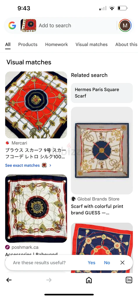 Hermes vintage scarf63239081336066111