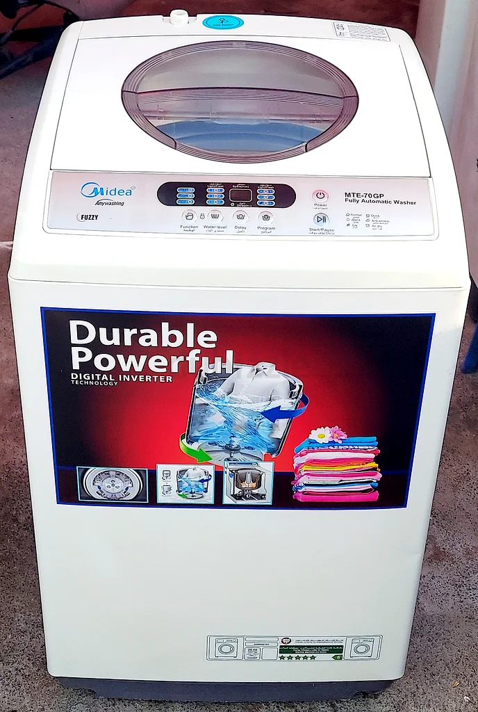 Midea 7 kg washing machines in excellent condition, good price, with 30-day replacement warranty.63243676771587111