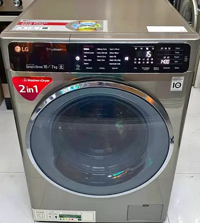 LG New Model Touch display 10/7KG washer and dryer