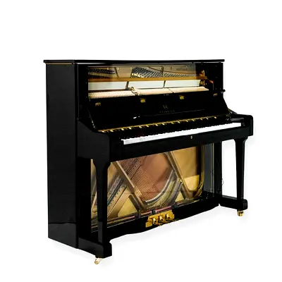 Heinrich Upright Piano HUP-121CB –  Crystal Black