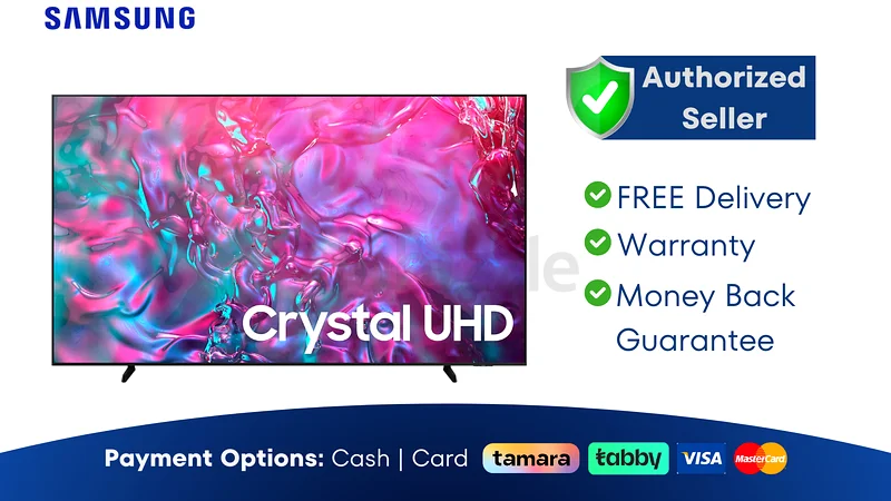 تلفزيون سامسونج الذكي بحجم 55 بوصة - دقة 4K ● جديد بالكامل | ضمان لمدة سنة | توصيل مجاني | AD5479632650972592651125