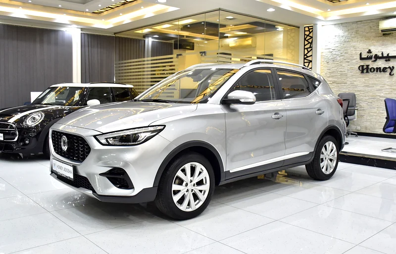 AED 650 EMI for 5 years | MG ZS (2023 Model) in Silver Color, GCC Specs63179345761027111