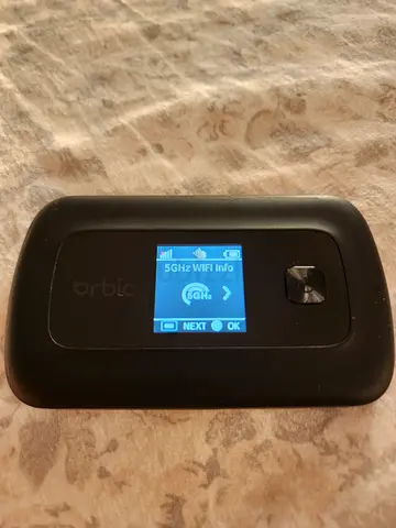 Orbic Verizon Speed Mobile Hotspot 4G LTE Router Connect up to 10 Wi-Fi Enabled Devices