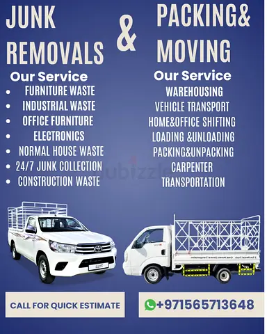 Efficient Junk Removal  Packing Services at Your Doorstep!
