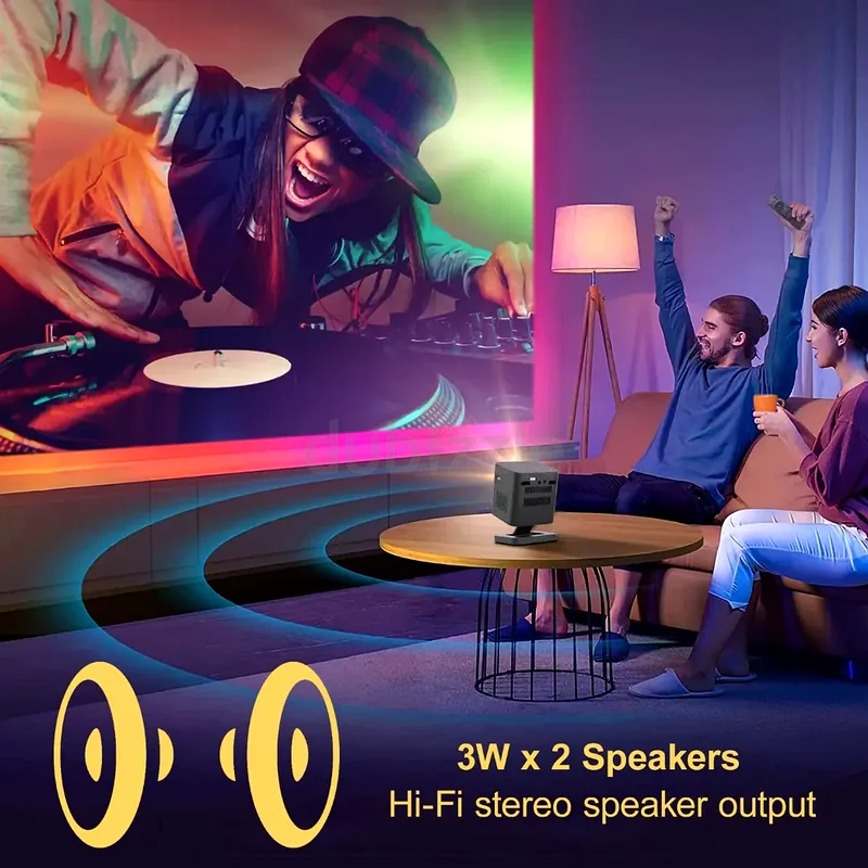 جهاز عرض BYINTEK P19 السينما ثلاثية الأبعاد ونظام الصوت المنزلي (جديد بالكامل - مغلّف)63262935984386112