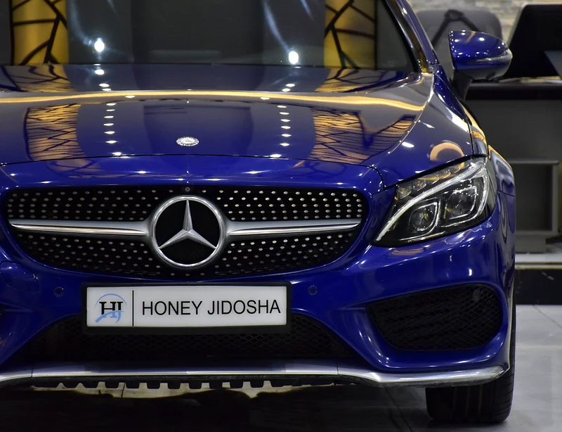 EXCELLENT DEAL for our Mercedes-Benz C300 Coupe (2016 Model) in Blue Color, GCC Specs63163859477761113