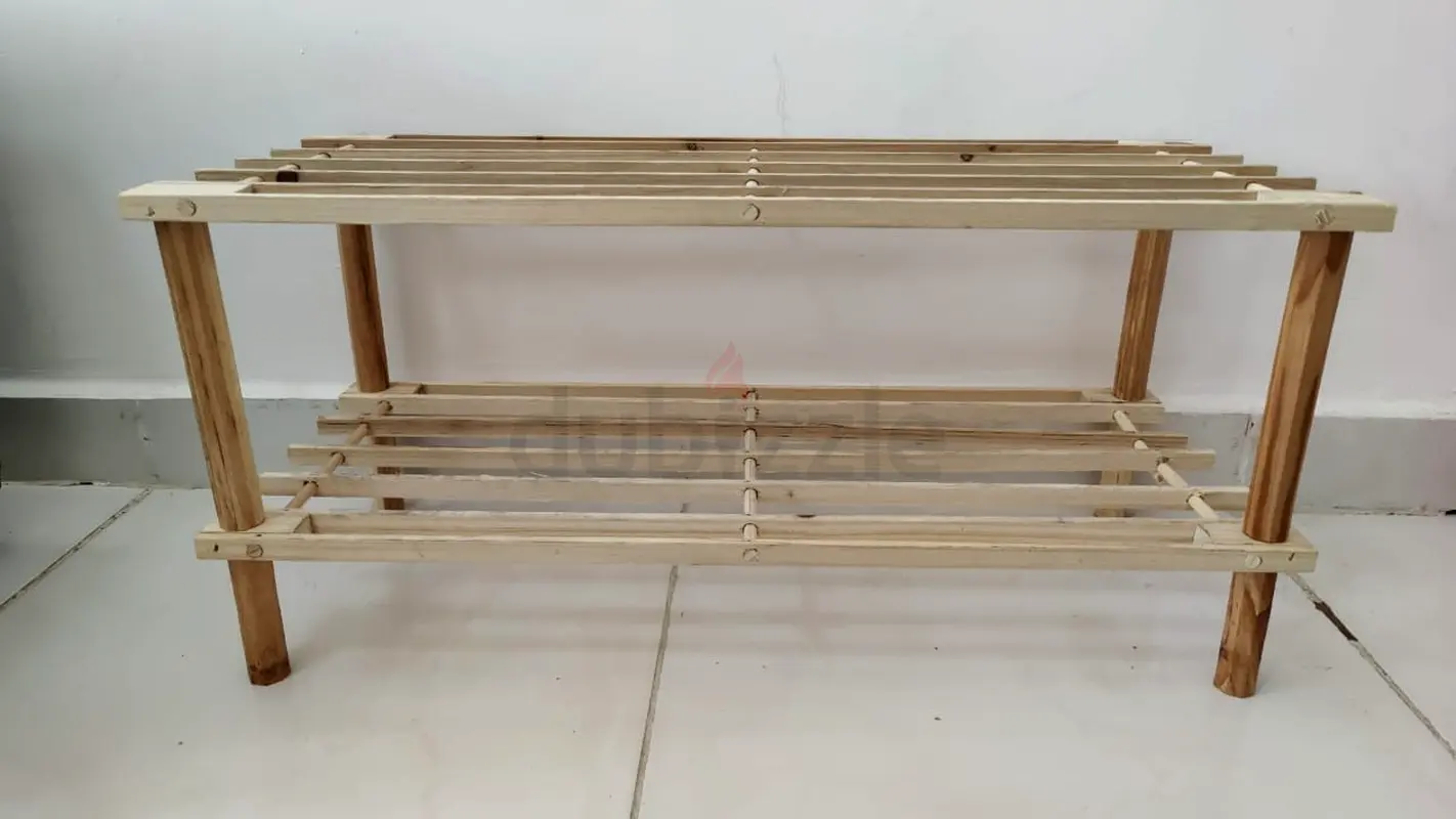 Wooden Shoe Rack