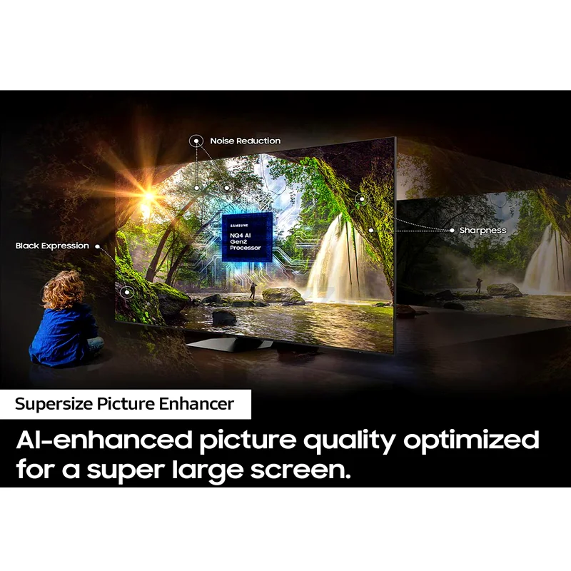 تلفزيون سامسونج الذكي بحجم 55 بوصة - دقة 4K ● جديد بالكامل | ضمان لمدة سنة | توصيل مجاني | AD547963265097259265114