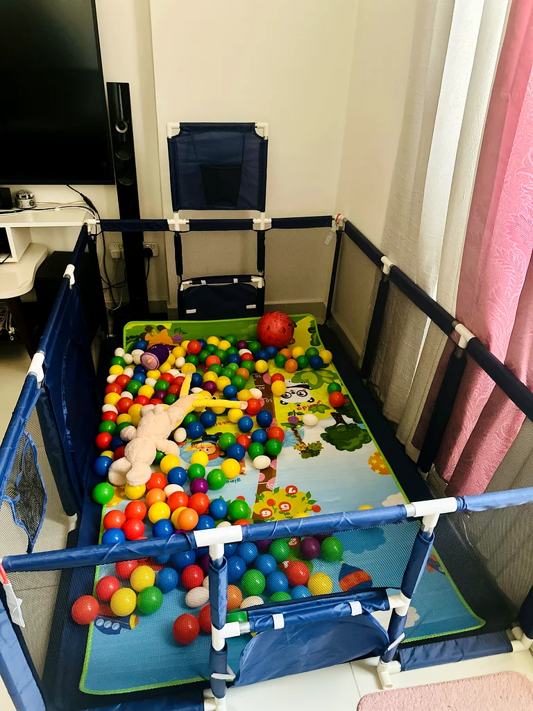 Colorful Baby Playpen with Balls - Safe and Fun Environment!632262665716511125