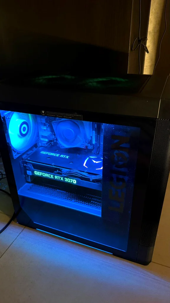 كمبيوتر لينوفو ليجن تي 5 للألعاب - معالج إنتل كور i7 | كرت شاشة إنفيديا RTX 3070 | ذاكرة وصول عشوائي 32 جيجابايت | سعة تخزين 2.5 تيرابايت (SSD+HDD) - 4,000 درهم إماراتي (قابل للتفاوض)63167119405953111