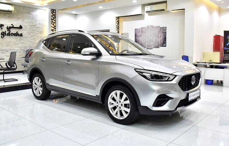 AED 650 EMI for 5 years | MG ZS (2023 Model) in Silver Color, GCC Specs63179345761027112