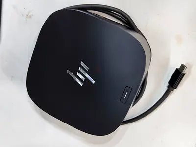 hp usb-c dock g5 compatibil with c type devices including macos apple laptop