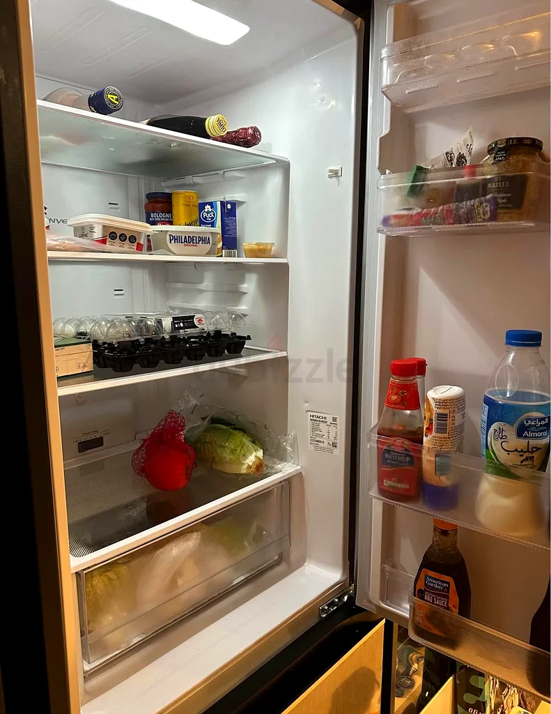 ثلاجة هيتاشي بفريزر سفلي بسعة 410 لتر – RB410PUK6PSV | توصيل مجاني | تركيب63258653162497111