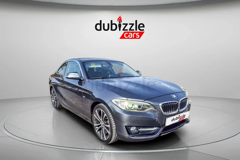 AED 982/month | 2017 BMW 2-Series 220i | GCC Specs | Ref#327148632287825786901114