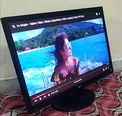 27inc LG IPS Display FHD LED Monitor + HDMI Original Stand Vesa Support Also Model 27MP38VQ