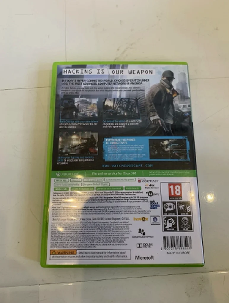 watch dog xbox 360 video game63174331901441114
