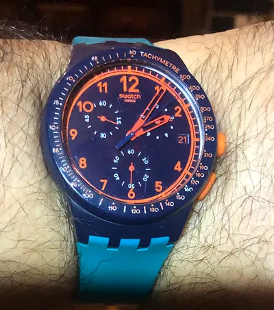 Stylish Swatch Sport Watch - A Perfect Accessory