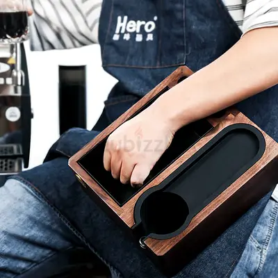 ZeroHero Coffee Walnut Knock Box