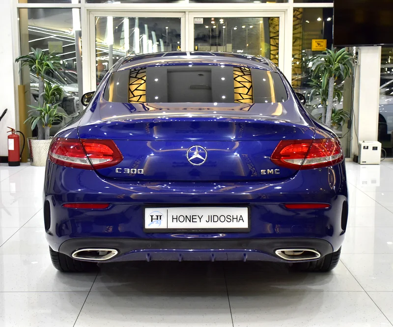 EXCELLENT DEAL for our Mercedes-Benz C300 Coupe (2016 Model) in Blue Color, GCC Specs63163859477761114
