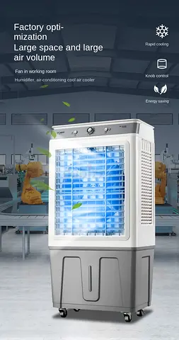 air cooler Refrigeration air conditioning fan mobile air cooler household with ice and water dormito