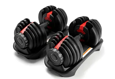 48KG PAIR of Smart Adjustable Dumbbells (24KG x2)
