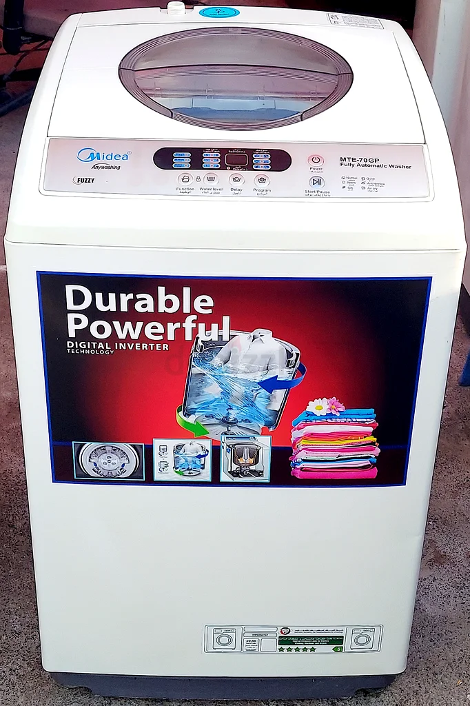 Midea 7 kg washing machines in excellent condition, good price, with 30-day replacement warranty.63243676771587112
