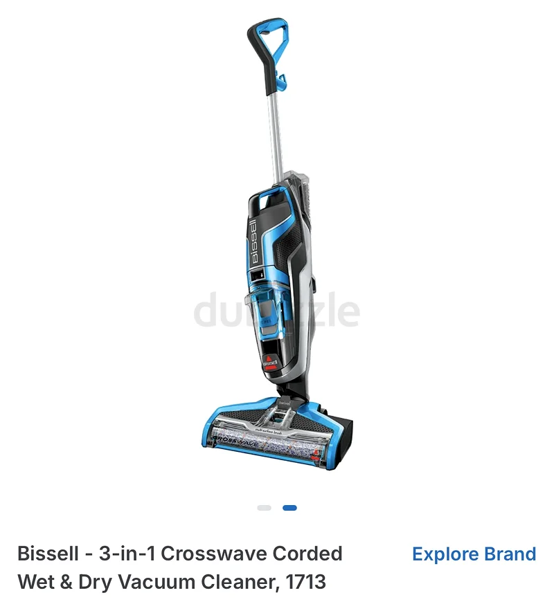 Bissell 3-in-1 Crosswave Corded Wet  Dry Vacuum Cleaner - A Game Changer for Your Home!632550030781471128