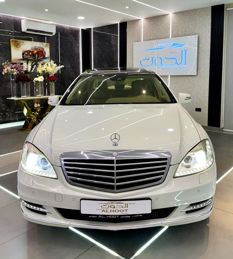 AMG WHITE MERCEDES S350 || FULLY LOADED ||  GCC || ACCIDENTS FREE || PANORAMIC ROOF || NEW62932673308547114