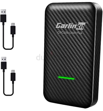 Carlinkit 3.0 Wireless CarPlay Adapter with Carbon Fiber Material,for Factory Wired CarPlay Car
