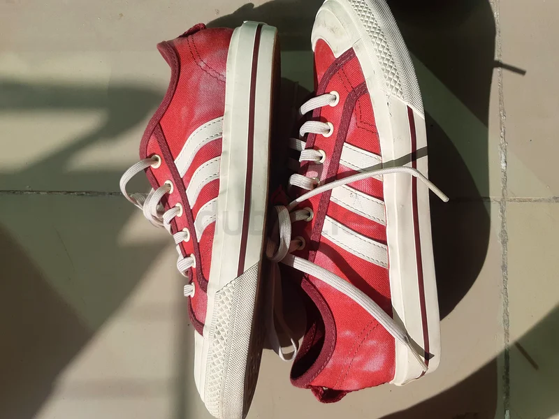 Stylish Red Adidas Sneakers - Perfect for Casual Wear!63238102080643114