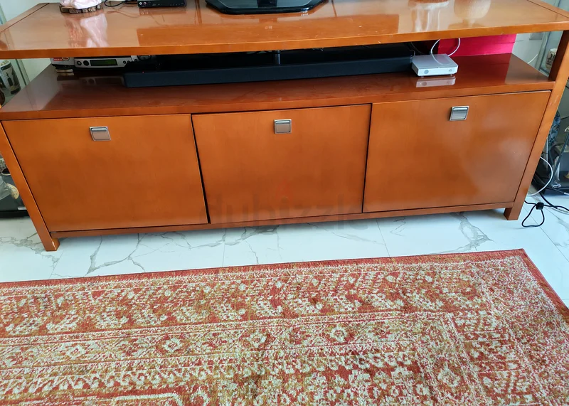 Rose wood 3 door wooden console/cabinet628638250942731120