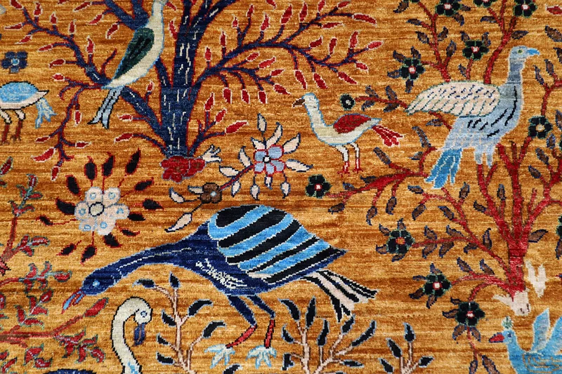 1.8 × 2.73 م | سجادة رائعة منسوجة يدويًا بتصميم طائر الفينيق63215376714498114