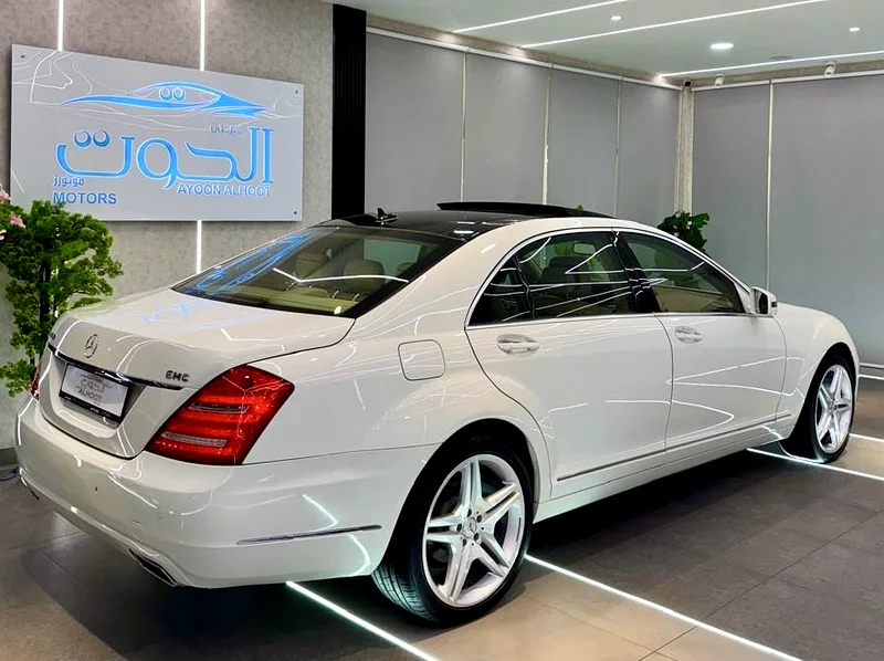 AMG WHITE MERCEDES S350 || FULLY LOADED ||  GCC || ACCIDENTS FREE || PANORAMIC ROOF || NEW62932673308547111