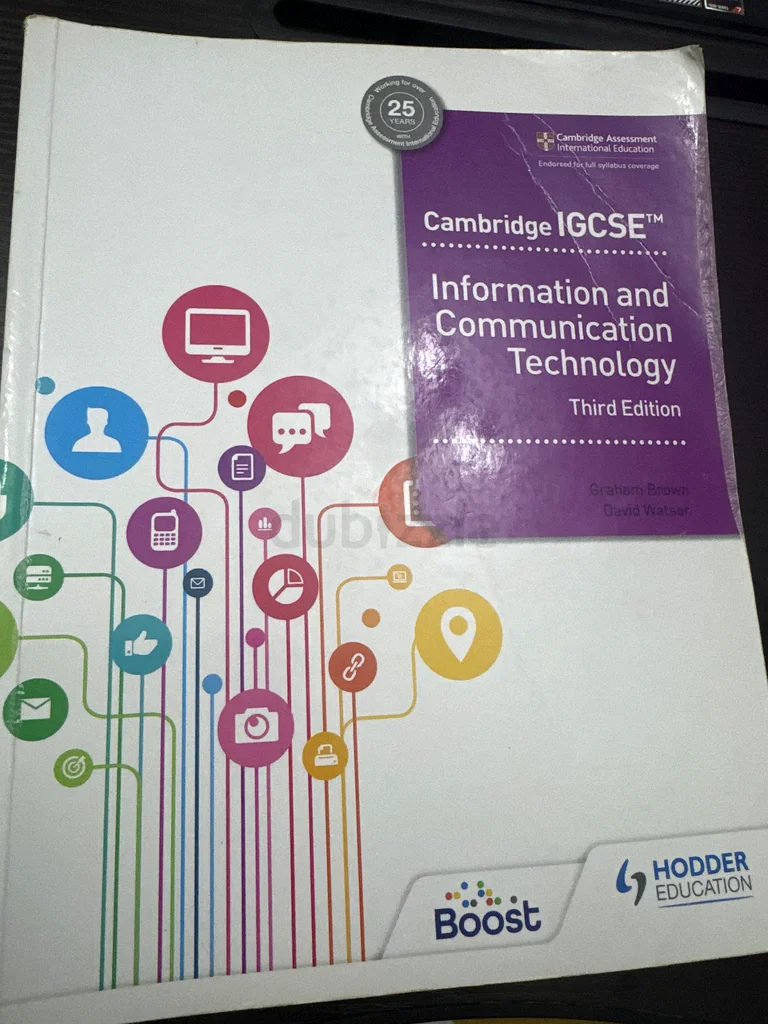 Cambridge O level and IGCSE Information and Communication Technology - Third Edition63264066045953110