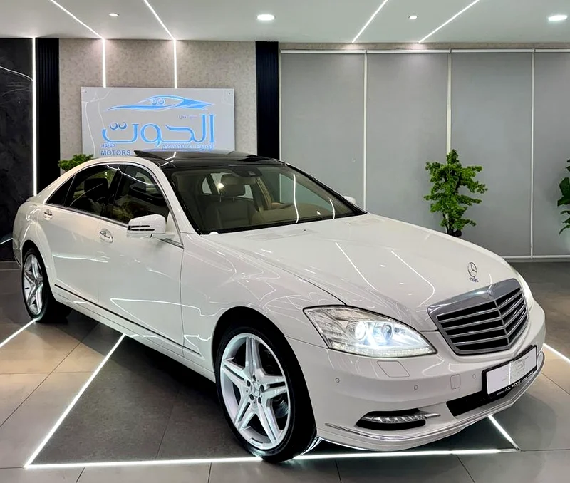 AMG WHITE MERCEDES S350 || FULLY LOADED ||  GCC || ACCIDENTS FREE || PANORAMIC ROOF || NEW62932673308547112