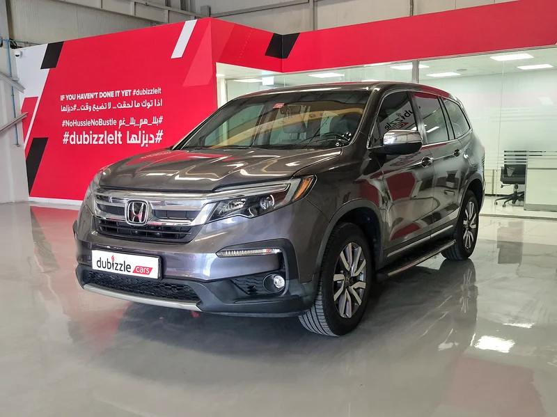 AED 1123/month | 2019 Honda Pilot EX | GCC Specs | Ref#32593063173845230979112