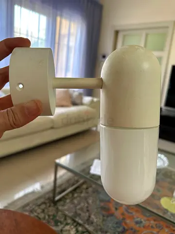 Wall mounted ikea lamps