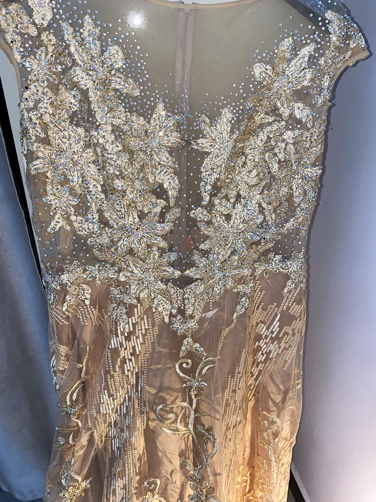 Elegant Evening Gown with Intricate Beading63239079704579110