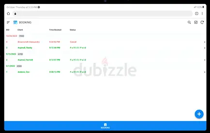 EBOOKING BUSINESS APPS