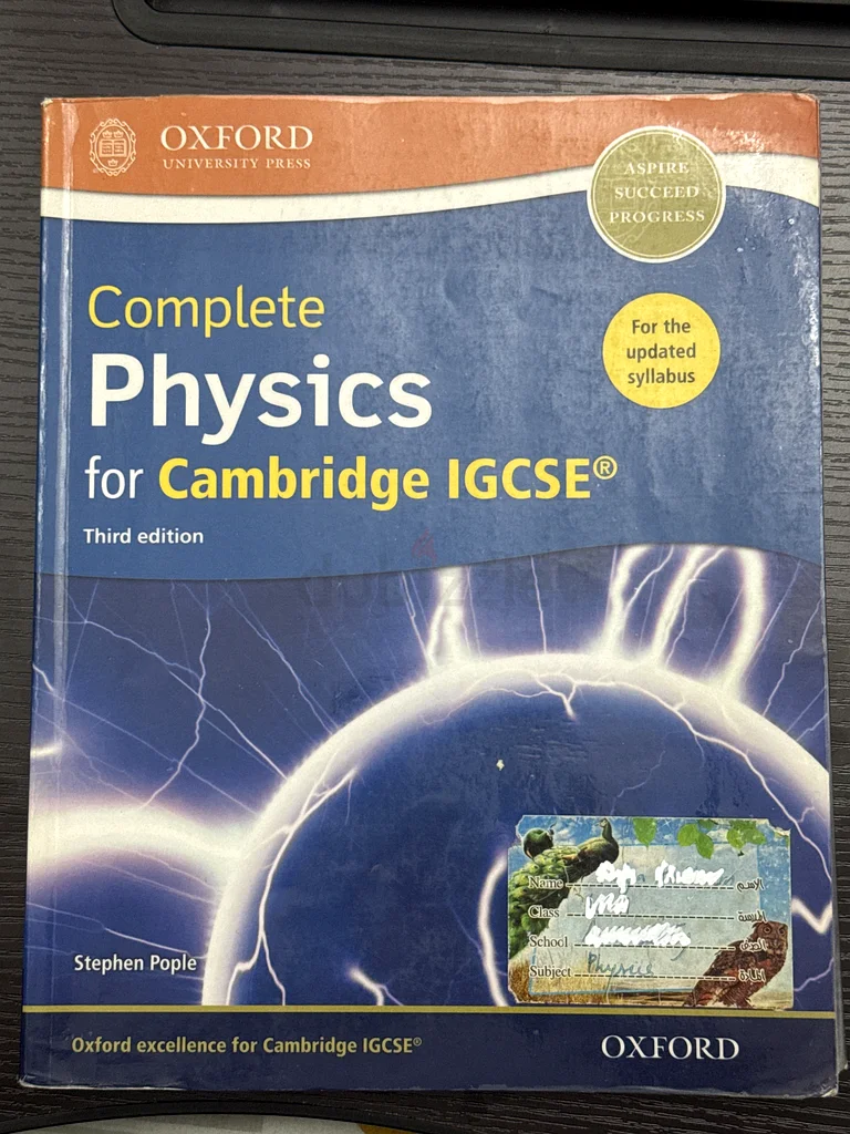 O level Physics textbook for Cambridge IGCSE - Third edition63264065984514110