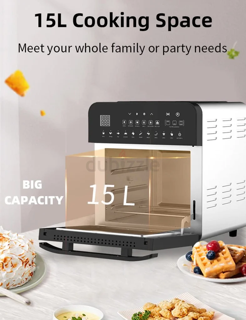 BioloMix 15Liter Dual Heating Air Fryer Oven _Brand New62932694261633112