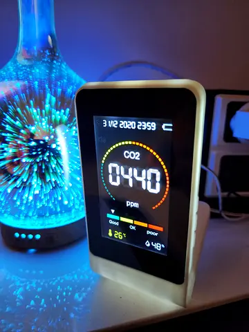 Carbon Dioxide Detector, 3-in-1 SmartLife Air Quality Monitor, Air Quality Monitor Co2 Temperature