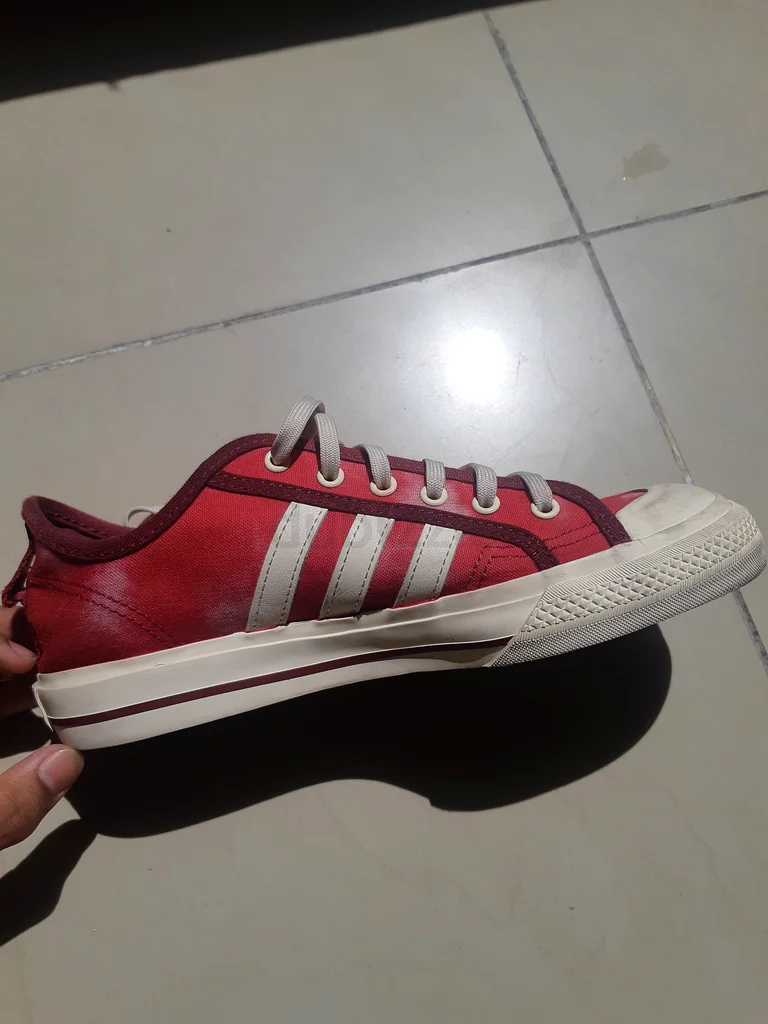 Stylish Red Adidas Sneakers - Perfect for Casual Wear!63238102080643111