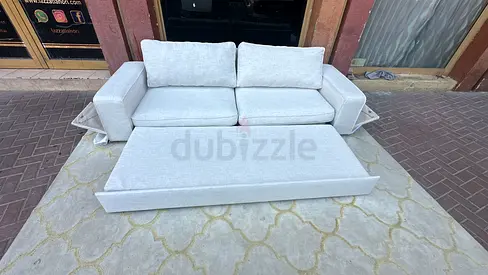 Selling brand new condition ikea kivik three seater sofa bed beige