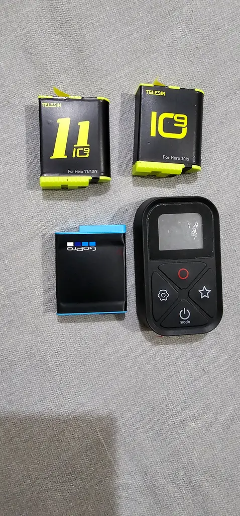GoPro Accessories - 2 Battery, Charger, Suction Mount, Customized Case