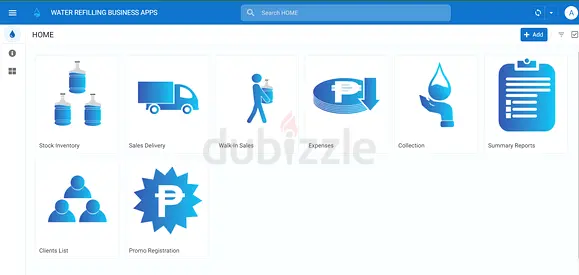 WATER REFILLING BUSINESS APPS