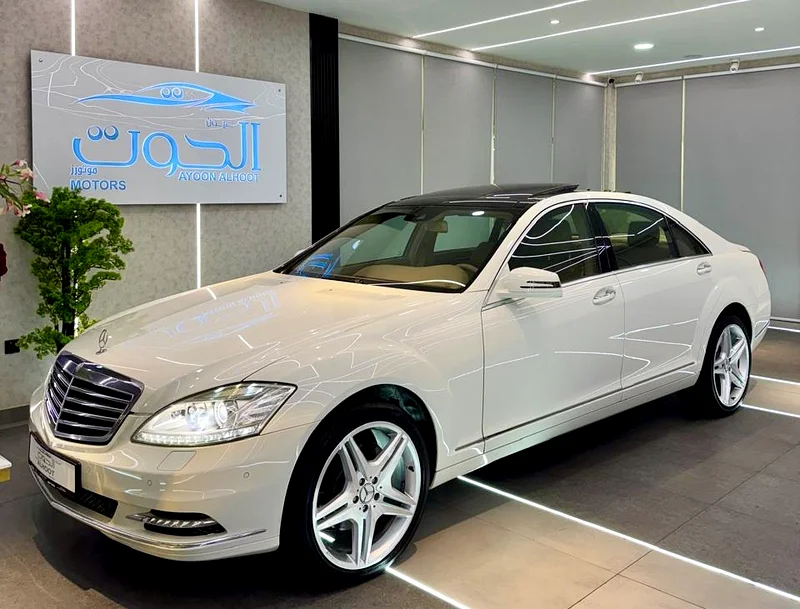 AMG WHITE MERCEDES S350 || FULLY LOADED ||  GCC || ACCIDENTS FREE || PANORAMIC ROOF || NEW62932673308547118