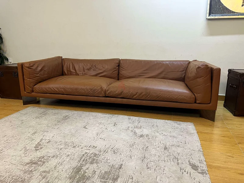 أريكة جلدية إيطالية من عشب (صنع في إيطاليا)628647089907231127