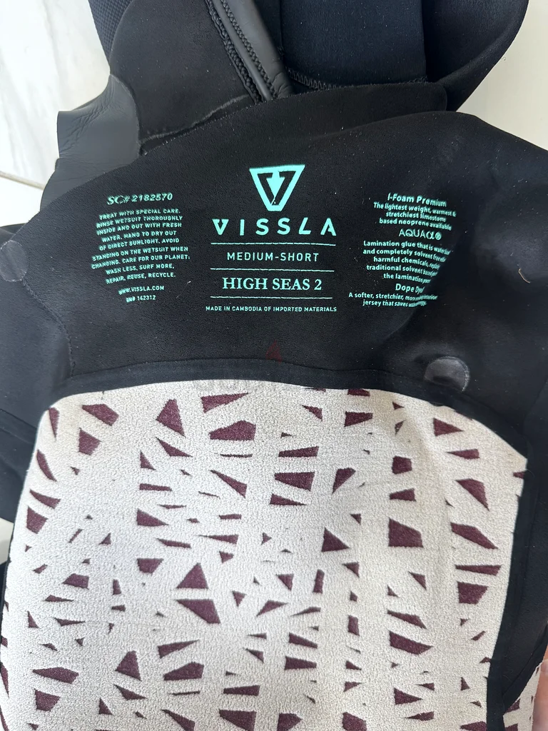 Vissla High Seas II 3/2 Perfect condition Amazing Price632426914097941128