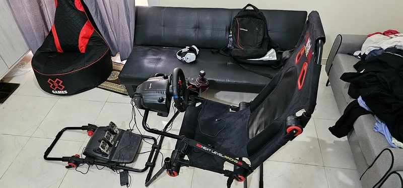 Logotech FGT Lite sim racing simulator setup63206883844865113